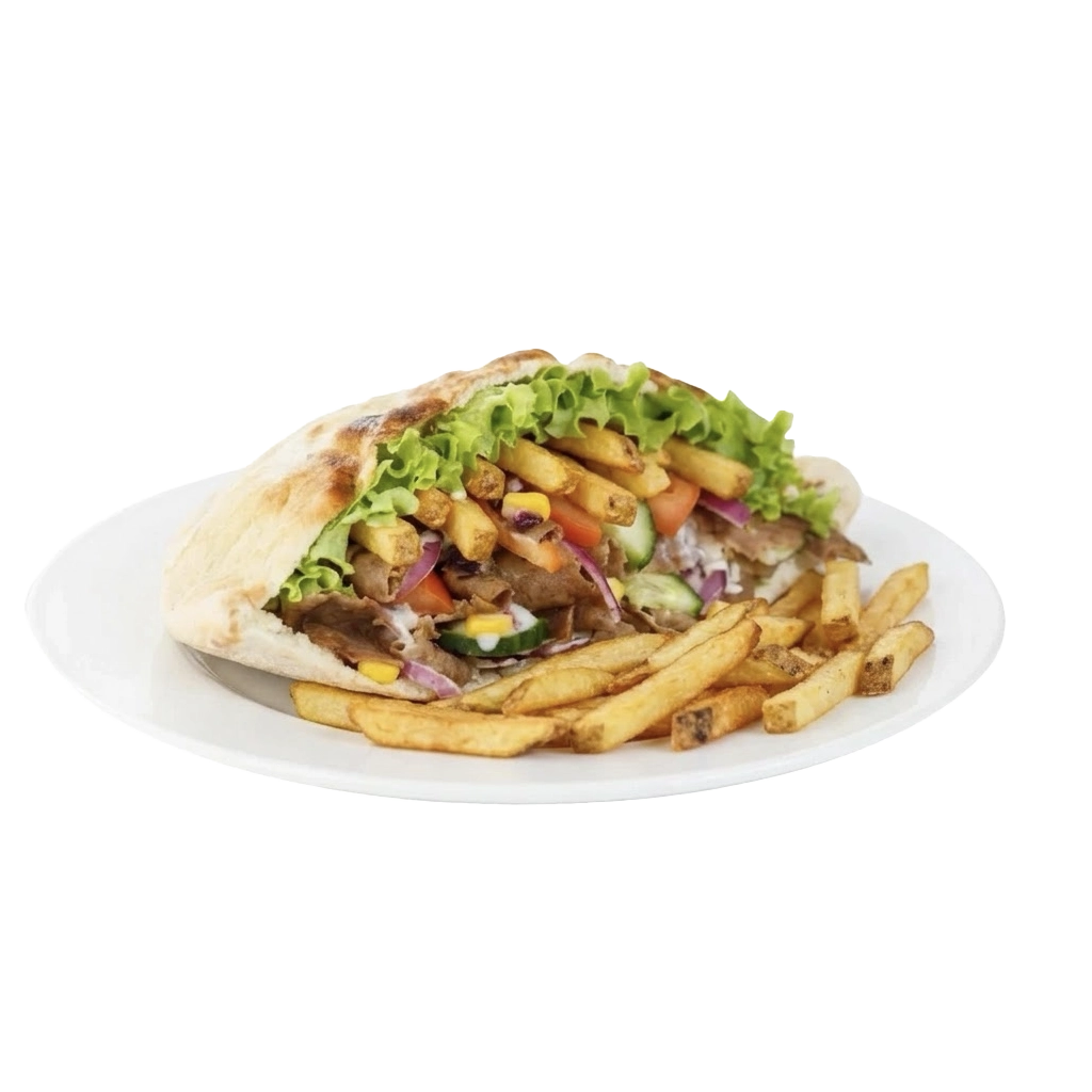 Kebab i pitabrød